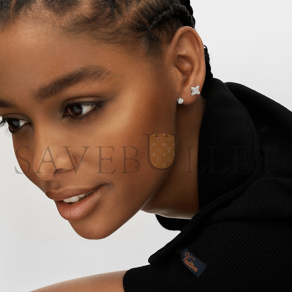 l**is v*t*n lv Di*m*nds double stud, round brilliant cut - per unit q06400